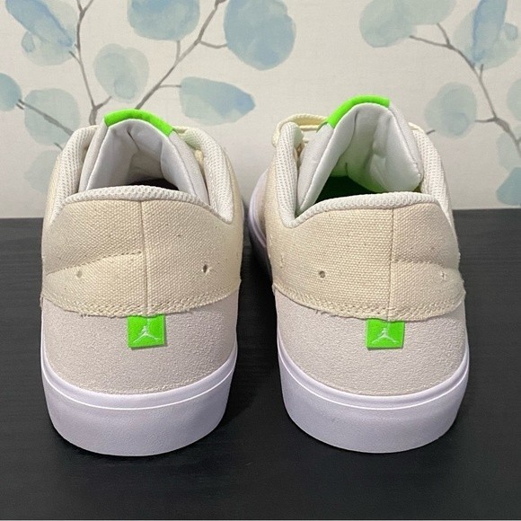 Jordan Series .05 White/Phantom/Green Strike Dear Studio Low Top Sneakers - Picture 4 of 11